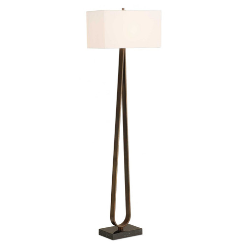 Uttermost - 30591 - One Light Floor Lamp - Galloway - Dark Bronze