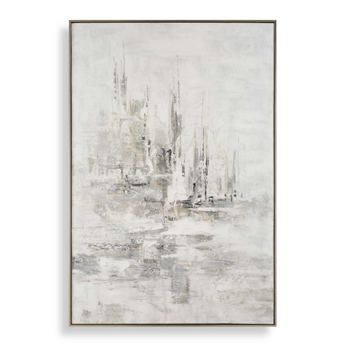 Uttermost - 32441 - Abstract Art - Hours In Silence - Gold