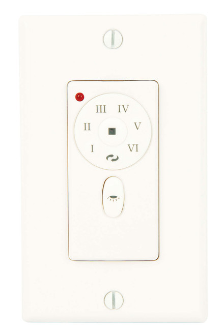 Craftmade - DC-WALL - Wall Control Only for DC Motor - DC Wall Control - White