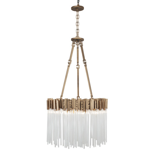 Varaluz - 309P06HG - Six Light Pendant - Matrix - Havana Gold