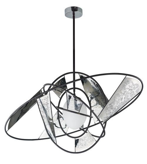 ET2 - E21059-01BKSST - LED Pendant - Astro LED - Black / Stainless Steel