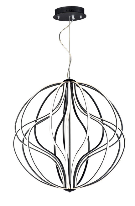 ET2 - E21178-BK - LED Pendant - Aura - Black
