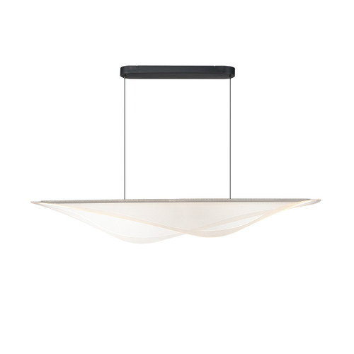 ET2 - E24716-144BK - LED Linear Pendant - Manta - Black