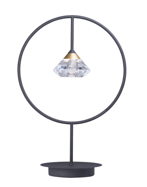 ET2 - E24808-75BKMG - LED Table Lamp - Hope - Black / Metallic Gold