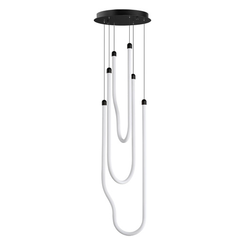ET2 - E24983-BK - LED Pendant - Soleil - Black
