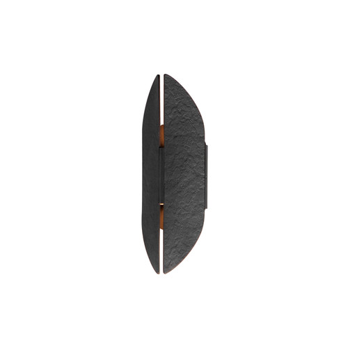 ET2 - E30142-BKAB - LED Outdoor Wall Sconce - Tectonic - Black / Antique Brass