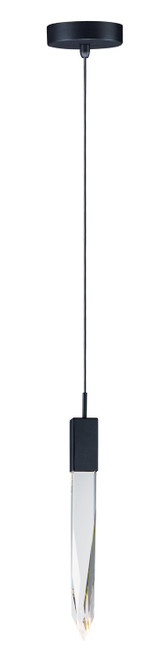 ET2 - E31241-20BK - LED Mini Pendant - Quartz - Black