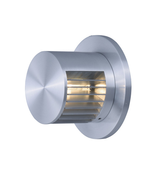 ET2 - E41386-SA - LED Outdoor Wall Sconce - Alumilux Spoked - Satin Aluminum