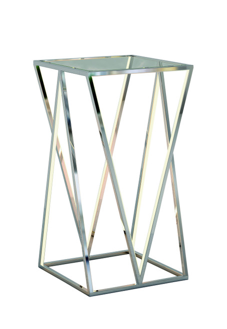 ET2 - E71001-PC - LED Accent Table - Victory - Polished Chrome