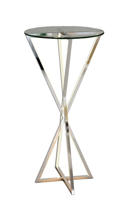 ET2 - E71011-PC - LED Accent Table - York - Polished Chrome