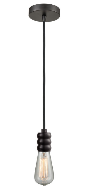 Innovations - 100OB-10BK-5OB - One Light Mini Pendant - Gatsby - Oil Rubbed Bronze