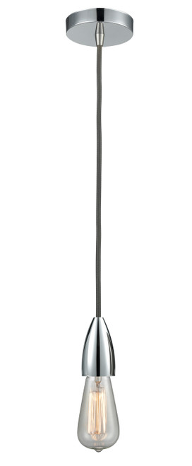 Innovations - 100PC-10GY-4PC - One Light Mini Pendant - Fairchild - Polished Chrome