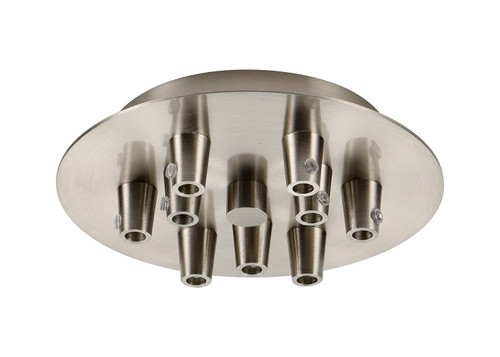 Innovations - 109-SN - Multi Port Canopy - Custom Cord - Satin Nickel
