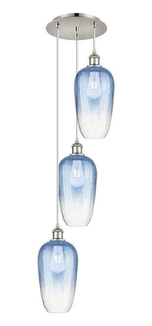 Innovations - 113B-3P-PN-G484-7SB - Three Light Pendant - Ballston - Polished Nickel