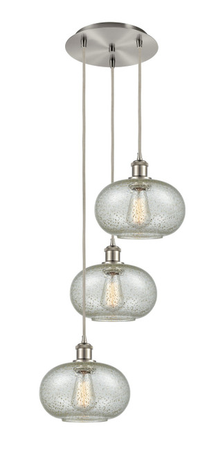 Innovations - 113B-3P-SN-G249 - LED Pendant - Ballston - Brushed Satin Nickel