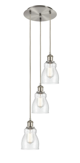 Innovations - 113B-3P-SN-G394 - LED Pendant - Ballston - Brushed Satin Nickel