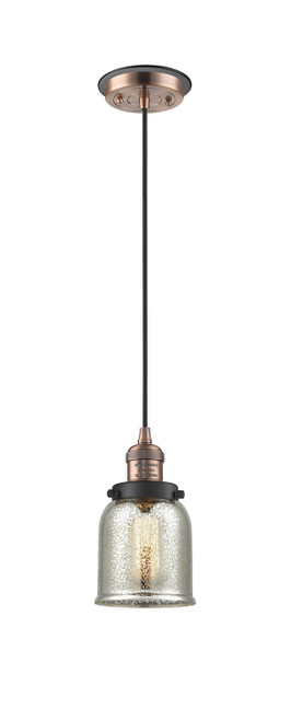 Innovations - 201CBP-ACBK-G58 - One Light Mini Pendant - Franklin Restoration - Antique Copper