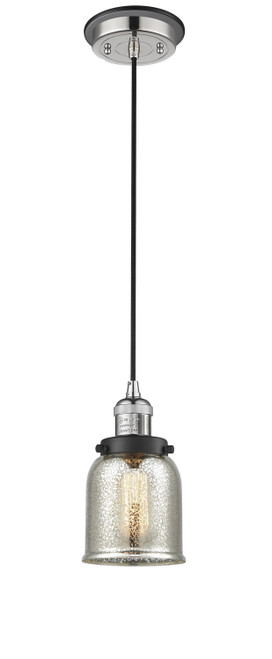 Innovations - 201CBP-PNBK-G58 - One Light Mini Pendant - Franklin Restoration - Polished Nickel