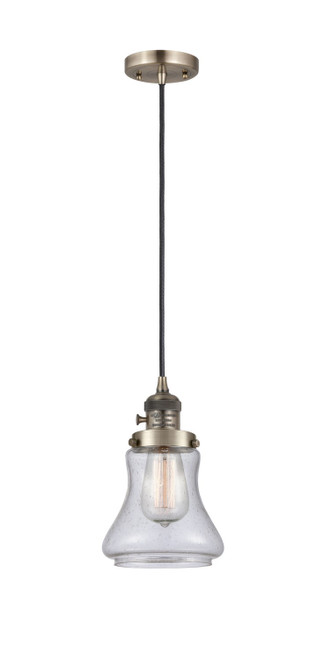 Innovations - 201CSW-AB-G194-LED - LED Mini Pendant - Franklin Restoration - Antique Brass