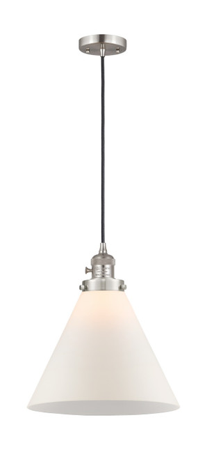 manufacturer_finish:Brushed Satin Nickel|manufacturer_glass:Matte White|light_output:220.00lm|color_temperature:2200K|cri:99