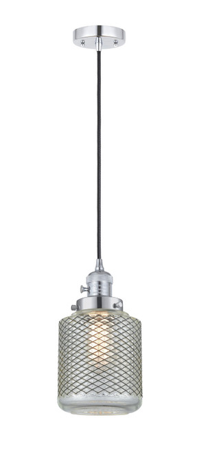 Innovations - 201CSW-PC-G262 - One Light Mini Pendant - Franklin Restoration - Polished Chrome