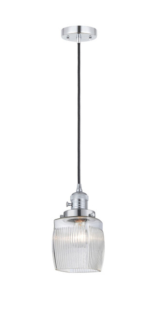 Innovations - 201CSW-PC-G302-LED - LED Mini Pendant - Franklin Restoration - Polished Chrome