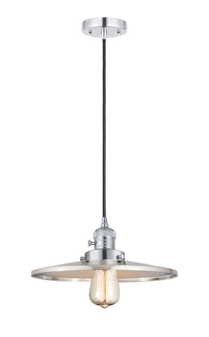 Innovations - 201CSW-PC-MFR-PC-12 - One Light Mini Pendant - Franklin Restoration - Polished Chrome