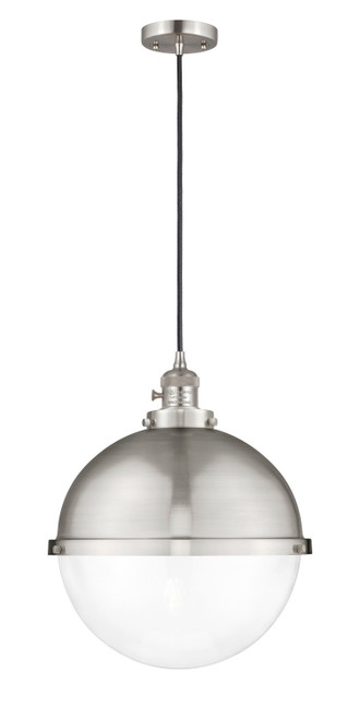 Innovations - 201CSW-SN-HFS-122-SN-LED - LED Pendant - Franklin Restoration - Brushed Satin Nickel