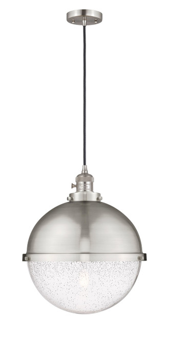 Innovations - 201CSW-SN-HFS-124-SN-LED - LED Pendant - Franklin Restoration - Brushed Satin Nickel