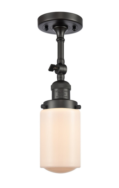 Innovations - 201F-OB-G311-LED - LED Semi-Flush Mount - Franklin Restoration - Oil Rubbed Bronze