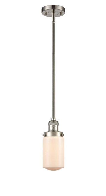 Innovations - 201S-SN-G311-LED - LED Mini Pendant - Franklin Restoration - Brushed Satin Nickel