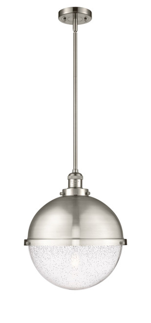 Innovations - 201S-SN-HFS-124-SN-LED - LED Pendant - Franklin Restoration - Brushed Satin Nickel