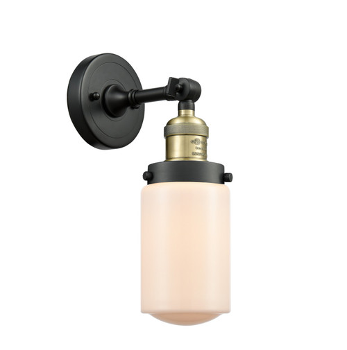 Innovations - 203-BAB-G311 - One Light Wall Sconce - Franklin Restoration - Black Antique Brass