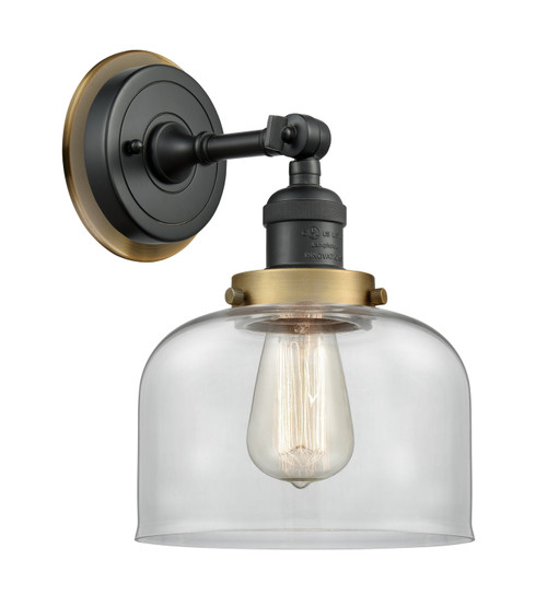 Innovations - 203BK-BPBB-HRBB-G72 - One Light Wall Sconce - Franklin Restoration - Matte Black