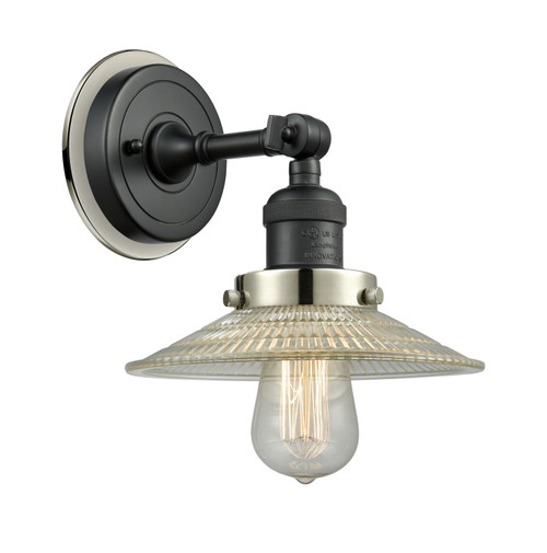 Innovations - 203BK-BPPN-HRPN-G2 - One Light Wall Sconce - Franklin Restoration - Matte Black