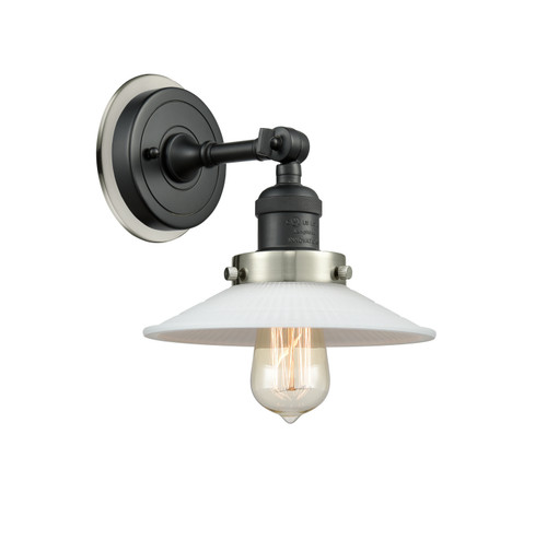 Innovations - 203BK-BPSN-HRSN-G1 - One Light Wall Sconce - Franklin Restoration - Matte Black