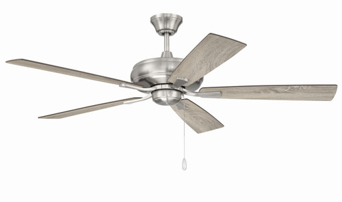 Craftmade - ECF52BNK5-DWWLN - 52 Ceiling Fan - Eos - Brushed Polished Nickel