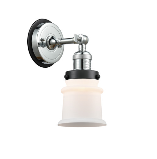 Innovations - 203PC-BPBK-HRBK-G181S - One Light Wall Sconce - Franklin Restoration - Polished Chrome