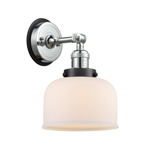 Innovations - 203PC-BPBK-HRBK-G71 - One Light Wall Sconce - Franklin Restoration - Polished Chrome