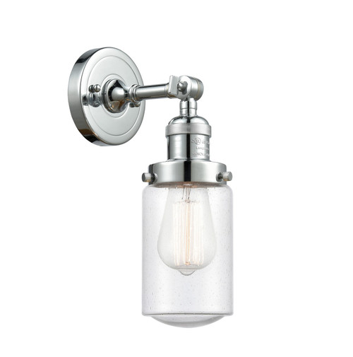 Innovations - 203-PC-G314 - One Light Wall Sconce - Franklin Restoration - Polished Chrome