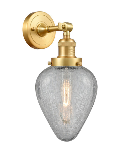Innovations - 203-SG-G165-LED - LED Wall Sconce - Franklin Restoration - Satin Gold