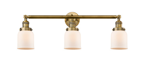 manufacturer_finish:Brushed Brass|manufacturer_glass:Cased Matte White Small Bell|light_output:220.00lm|color_temperature:2200K|cri:99