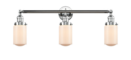 Innovations - 205-PC-G311 - Three Light Bath Vanity - Franklin Restoration - Polished Chrome