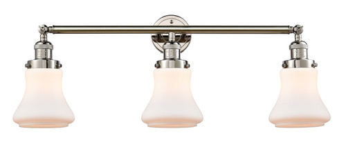 Innovations - 205-PN-G191 - Three Light Bath Vanity - Franklin Restoration - Polished Nickel