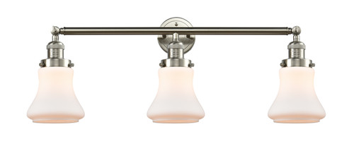 Innovations - 205-SN-G191 - Three Light Bath Vanity - Franklin Restoration - Brushed Satin Nickel