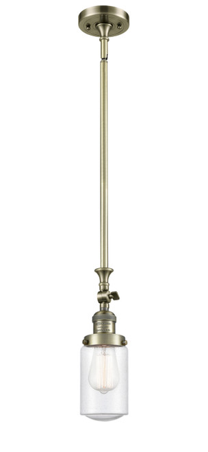 Innovations - 206-AB-G314 - One Light Mini Pendant - Franklin Restoration - Antique Brass