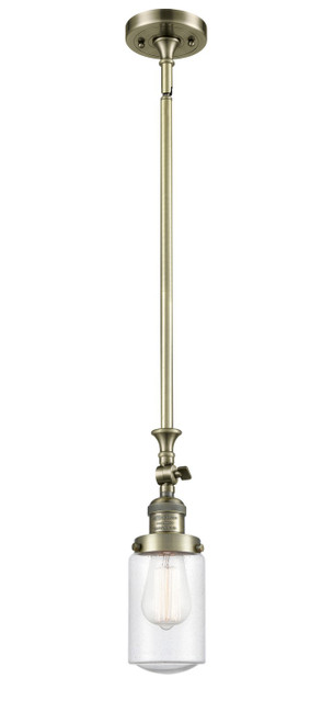Innovations - 206-AB-G314-LED - LED Mini Pendant - Franklin Restoration - Antique Brass