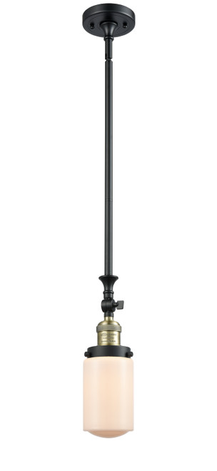 Innovations - 206-BAB-G311 - One Light Mini Pendant - Franklin Restoration - Black Antique Brass