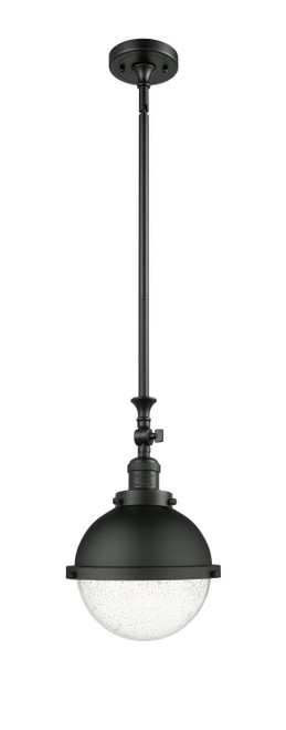 Innovations - 206-BK-HFS-84-BK-LED - LED Mini Pendant - Franklin Restoration - Matte Black