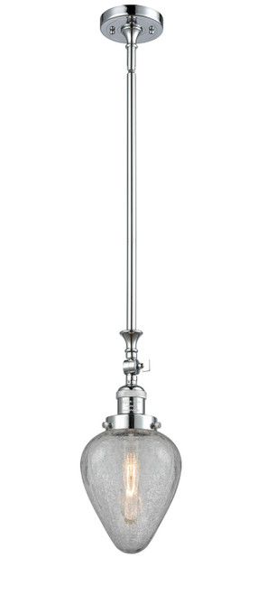 Innovations - 206-PC-G165-LED - LED Mini Pendant - Franklin Restoration - Polished Chrome